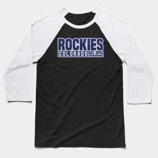 Colorado Rockies 01 Baseball T-Shirt